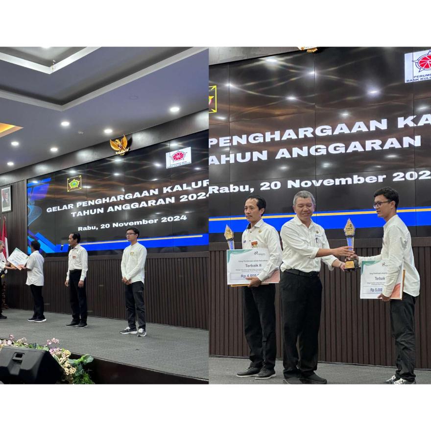 Pemerintah Margosari mendapatkan Penghargaan Penanganan Kemiskinan Terbaik I 2024